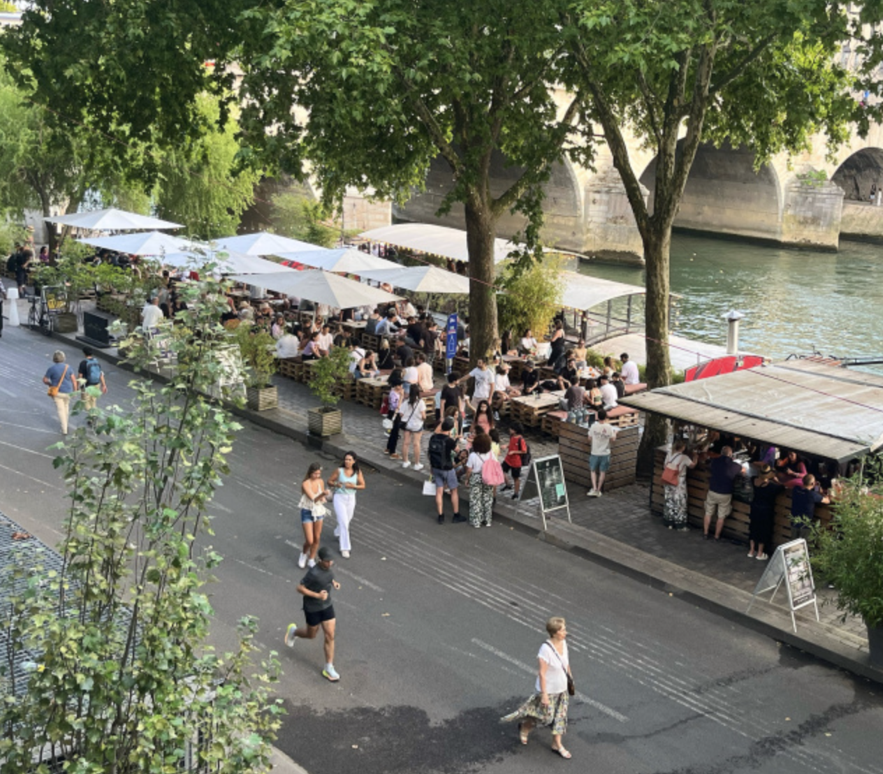 Péniche festive