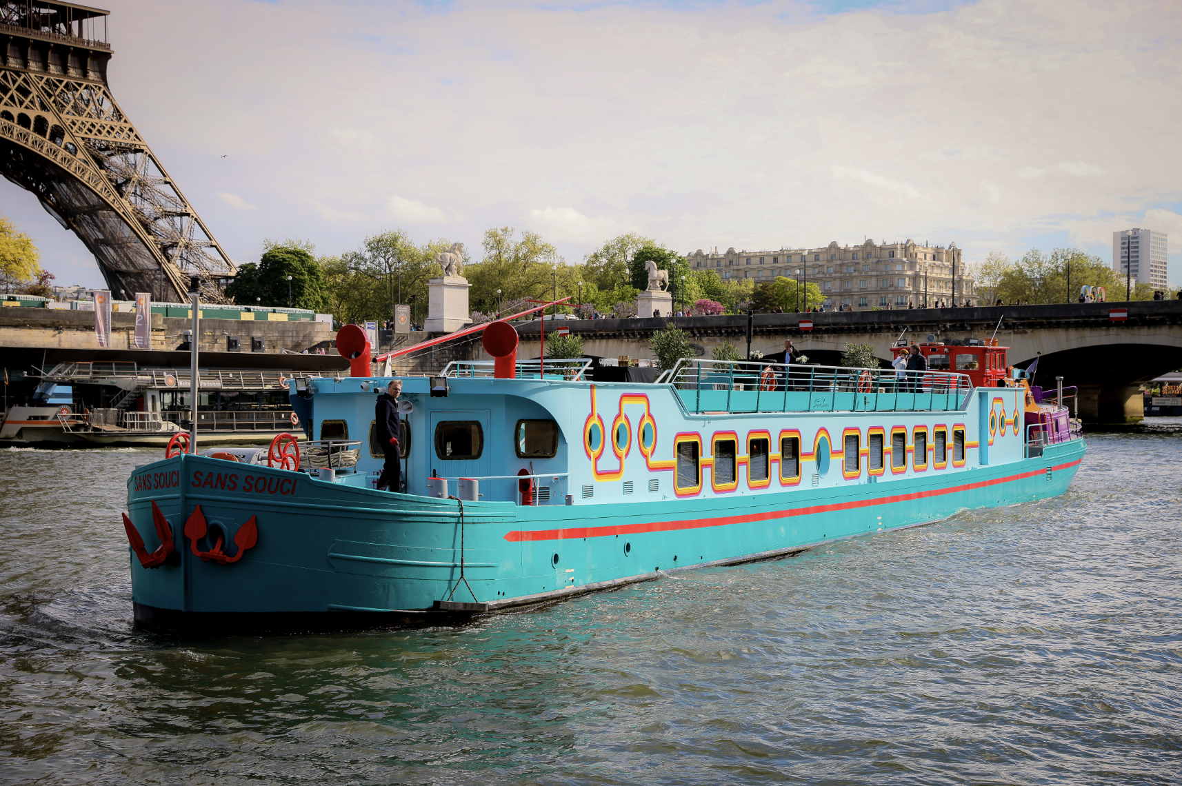Les péniches de Paris